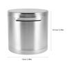 Abaodam Stainless Steel Jar Piggy Bank for Savings Unbreakable Design for Home Office for Adults view 2