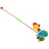 KICHOUSE Boy Girl Walker Toy Cartoon Animal Shaped Wooden Walker Learning Educational Walking Toy view 1