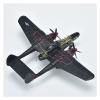 ATXTLWL Environmental Image for: Die Cast 1:144 Scale P-61B Night Fighter P61B US WWII Military Aircraft Alloy Aircraft Model view 4