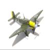 ATXTLWL Environmental Image for: 1/110 JU 87 Diving Bomber Model Finished Alloy Aircraft Model view 1