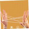 Kisangel 1 Set Cradle Rope Game Finger String for Enhance Teamwork Communication Skills for Parties Educational Fun view 4