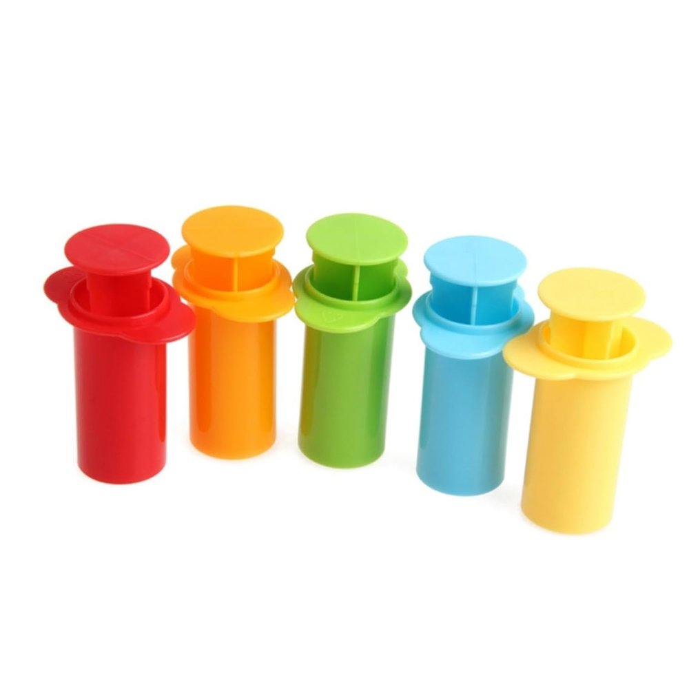 BESPORTBLE 5PCS Clay Modeling Tool Kit for Boys and Girls Assorted Designs Extruder Molds Creative DIY Playset for Boys and Girls for Birthday Parties and Arts Crafts