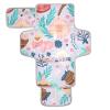 Reusable Baby Changing mat with Tissue Pocket Travel Changing pad for Baby with Built-in Pillow view 1
