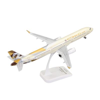 ATXTLWL Environmental Image for: 1:200 Etihad Airways A321-200 A321 Aircraft Model Aviation ABS