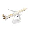 ATXTLWL Environmental Image for: 1:200 Etihad Airways A321-200 A321 Aircraft Model Aviation ABS view 1