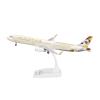 ATXTLWL Environmental Image for: 1:200 Etihad Airways A321-200 A321 Aircraft Model Aviation ABS view 2