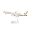 ATXTLWL Environmental Image for: 1:200 Etihad Airways A321-200 A321 Aircraft Model Aviation ABS view 3
