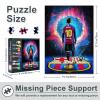 1000 Piece Barcelona Jigsaw Puzzle Soccer Legend Back View Wall Art, Iconic Camp NOU Moments Collector's Edition Premium Paper Puzzle 27.5x19.7 Inch view 3