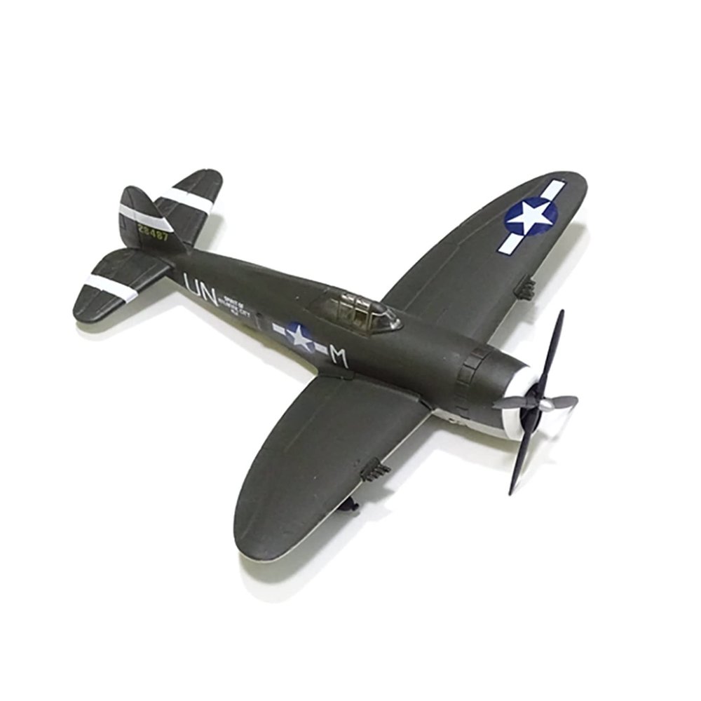ATXTLWL Environmental Image for: Die Cast Alloy 1/100 Scale Classic American Thunderbolt P47 Aircraft Fighter Model