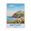1000PcsBrittany France Vintage Travel PosterJigsaw Adult Decompression Game Puzzle Students Toy for Children Christmas Birthday Gifts38x26cm-CS24 view 1