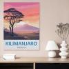 1000PcsKilimanjaro Tanzania Vintage Travel PostersJigsaw Adult Decompression Game Puzzle Students Toy for Children Christmas Birthday Gifts50x70cm-CU24 view 2