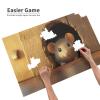 CDSASHCA 1000 Piece Adult Wooden Jigsaw Puzzle,Curious mouses Peeking Out,Whimsical Rodent ArtUnique Adults Artworks,Exercising Your Brain and Hands,Spell Out Your Dream Kingdom view 3