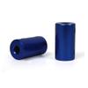Blue Rigid Aluminum Coupler for 3D Printers, Boat, Car and RC Models, Set Screw Connector, Pack of 3(6 * 8) view 2