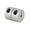 Aluminum Rigid Coupler D20*L30 for Stepper & Servo Motors: 5/6/8/10mm Bore(5-6) view 1