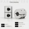 Aluminum Rigid Coupler D20*L30 for Stepper & Servo Motors: 5/6/8/10mm Bore(5-6) view 4