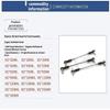 M2 Plastic Ball Joint Metal Link Rod Assembly with Double-Sided Convex Ball Joint(123-133mm) view 3