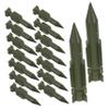 BESPORTBLE 20pcs Rocket Model for Realistic Play Educational Rocket Action Figures for Sandbox War Games and Exploration view 1