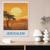 Paper Jigsaw 1000 PieceJerusalem Vintage Travel PostersEducational Toys for Adult Birthday Gift38x26cm-CR39 view 2