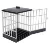 Cell Phones Prison Lock Up Compact Cell Phone Jail for Party (Black and Grey) view 1