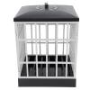 Cell Phones Prison Lock Up Compact Cell Phone Jail for Party (Black and Grey) view 2