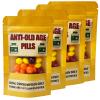 4 Pack Funny Anti-Old Age Pills (Empty Pouch)  Gag Gift for Seniors, Over the Hill Birthday, Retirement Party Favor, Joke Gift Bag for Men & Women Without Sweets view 1
