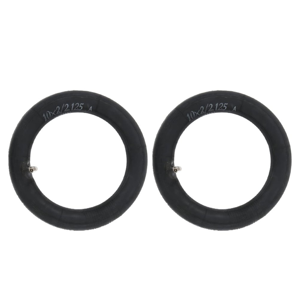 10x2in Mini Bike Wheel Inner Tubes Pair Inner Tubes Replacement Front Rear Baby Stroller Scooter Tires