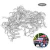 RC Body Clips, 50pcs R Shape Pins RC Car Body Protective Clips Replacement Parts Accessory Fit for 1/10 HSP RC Car RC Car Truck Crawler view 4