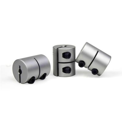 3-Piece Engraving Machine Rigid Coupler for Servo Motors, 4/5/6/7/8mm Bores, Aluminum Material(4X6)