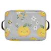 aidingzhi 2 Pack Cute Ugli Fruit Fruit Gray storage baskets, foldable fabric cube storage bins with sturdy handle stuff utility for sweater view 3