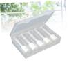 jojofuny 6pcs Coin Storage Tube Holder Coin Roll Box Plastic Quarter Counter Tube view 3
