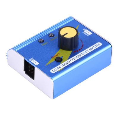 WGFOIP Servo Consistency Tester, RC Servo ESC Checker with Aluminum Alloy Case, Test Analog Digital Servos, CCPM Mode for RC Model
