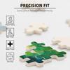 CDSASHCA Girl on Emerald Planet 500 Piece Adult Wooden Jigsaw Puzzle - Oil Painting Fantasy Art,let Your Thoughts soar,and Build Your Kingdom of Childhood Dreams,Gifts for Family and Friends view 4