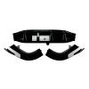 ATATKP Compatible for Mercedes Benz GLC Class X254 GLC260 300 2023-2024 Rear Bumper Lip Diffuser Tail Side Splitters Spoiler Body Kit by ABS Anti-Collision Automotive Modification(Glossy black1) view 2