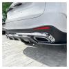 ATATKP Compatible for Mercedes Benz GLC Class X254 GLC260 300 2023-2024 Rear Bumper Lip Diffuser Tail Side Splitters Spoiler Body Kit by ABS Anti-Collision Automotive Modification(Glossy black1) view 4