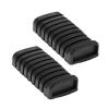 SSUJLKXTL Foldable Motorbike Treadle 2 Pcs Motorbike Peg Rubber Nonslip Footrest Pedal Peg Cover Set Motorcycle Accessories Motorbike Pedal(Black2) view 4