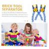 Cabilock 2pcs Ergonomic Handle Design Compact Brick Separator Tool for Boy Girl Toys view 3