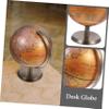 CIYODO Elegant European Style Globe Ornament for Home Office Decor Material Stable Base for Living Room Educational Use view 4