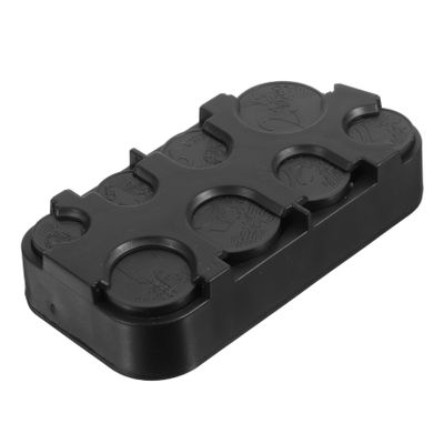 KICHOUSE Plastic Coin Holder Design Portable Coin Organizer Box for Collectors and Everyday Use