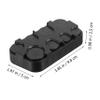 KICHOUSE Plastic Coin Holder Design Portable Coin Organizer Box for Collectors and Everyday Use view 4