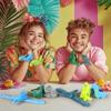 12 PCS Stuffed Dinosaur Animal Slap Bracelets Plush Animal Snap Bracelets Cute Wrist Slap Band Toy Wrist Animals Wrist Pets Slap Bracelet Wrist Toy for Boys Girls Birthday Gifts Party Favors 6 Styles view 4