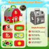 Ellinjan Montessori Learning Toys for 1 2 3 Year Old Boys Girls, Musical Farm Animals for Toddlers 1-3, Interactive Barn Toy with Light & Sound, Birthday Gifts for Baby Kid Toddler Age 12-18 Months view 3