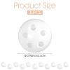 Kifmurase 30 Pcs Rattle Balls Inserts Rattle Toys, Rattles Box Repair Doll Noise Maker Insert Toy for Animal Puppet Doll, Rattles and Plush Rings Baby Pet Toy (24 mm) view 2