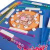 American Mahjong Game Set,166 White Tiles,4 All-in-One Color Rack/Pushers,Mahjong Tile Set with Blue Bag, 4 PCS Card Readers for Mahjong (Purple),Card Line Finders&Rules Helpers,Mahjong Accessories view 4