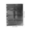 LIOOBO 10sheets Page Pvc Stamp Collecting Album Reusable Storage for Stamps Coins Collectibles Loose-leaf Design for Easy Organization and Viewing view 2