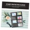 LIOOBO 10sheets Page Pvc Stamp Collecting Album Reusable Storage for Stamps Coins Collectibles Loose-leaf Design for Easy Organization and Viewing view 4