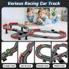 3-in-1 Slot Car Race Track Set with 4 High-Speed Cars, Electric Track, Dual Racing Game with Lap Counter & 2 Controllers, and Circular Overpass Design  Toy Gift for Boys Kids Ages 4-6 6-8 8-12 view 3