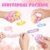 12Pcs Cat Paw Squishy Toys - Kawaii Cat Paw Mochi Squishy Sensory Toys for Kids, Mini Stress Relief Fufu Toys, Handmade Soft Pull & Stretch Squishies for Kids & Adults view 2