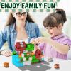 100 PCS Magnetic Blocks - Building Blocks Toy Magnetic Tiles Easter Basket Stuffers for Kids, Build World Cubes Toys Gifts for Kids Boys Girls Age 3 4 5 6 7 8-12 Year Old, Christmas Birthday Gift view 4