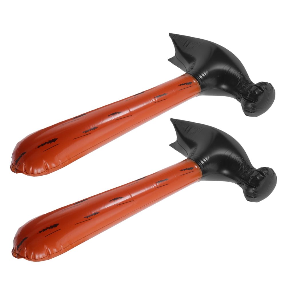 Hohopeti 2pcs Inflatable Hammer Props for Boy Girl Blow up Party Favor for Holiday Events Birthday Celebrations and Theater Fun Tool for Creative Play