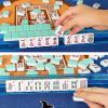American Mahjong Game Set, 166 Light Green Tiles, 4 All-in-One Color Rack/Pushers, Complete Mahjong Tile Set,4 PCS Card Readers for Mahjong (Purple),Card Line Finders&Rules Helpers,Mahjong Accessories view 3